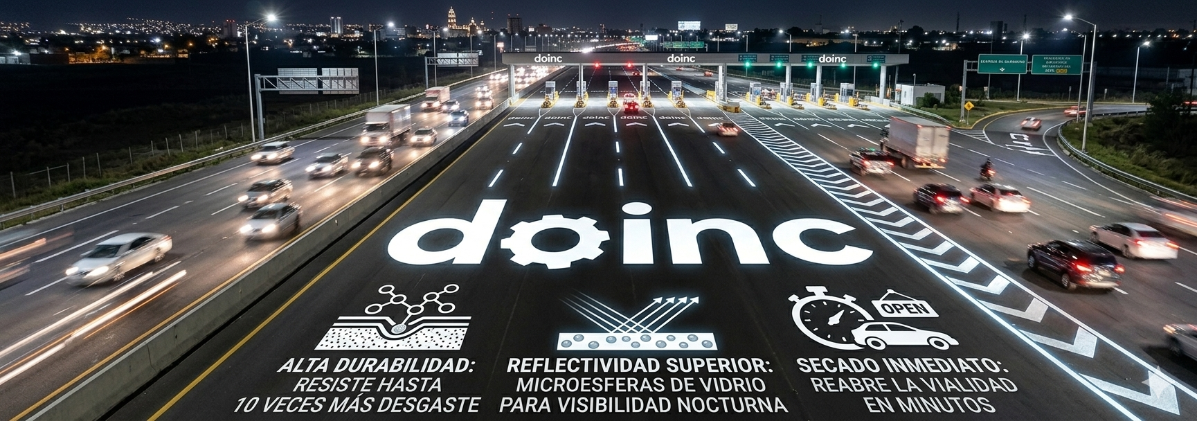 Equipo de especialistas en recubrimientos industriales DOINC